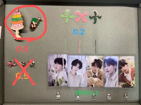TXT badge bookmark