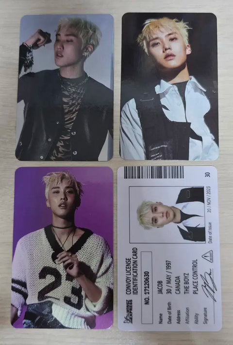 The Boyz Jacob photocard bundle