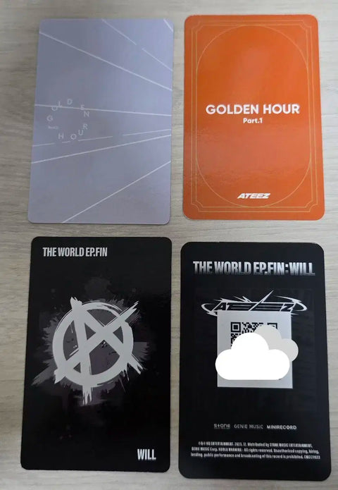 ATEEZ Wooyoung photocard 4pcs (set)