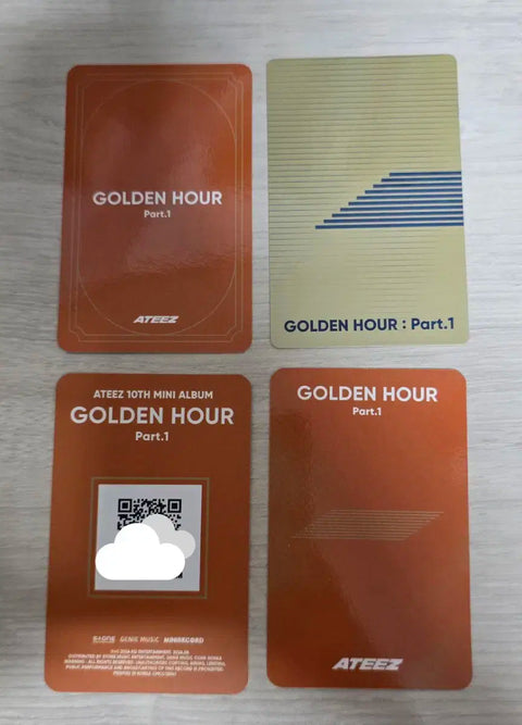 Ateez Yeosang photocards 4ea (all together)
