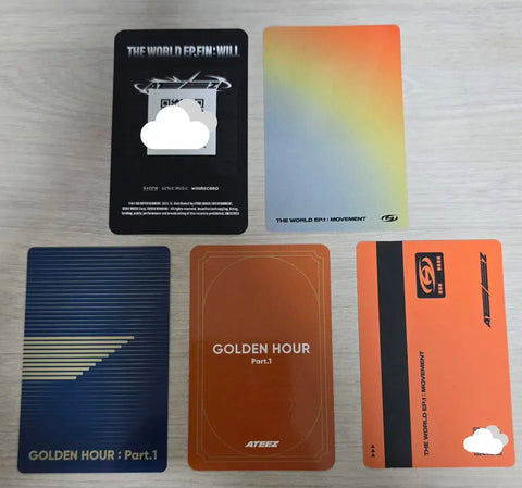 ATEEZ Seonghwa photocard bundle