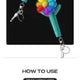 G-Dragon Übermensch Mini Light Keyring Mint Black GD Übermensh