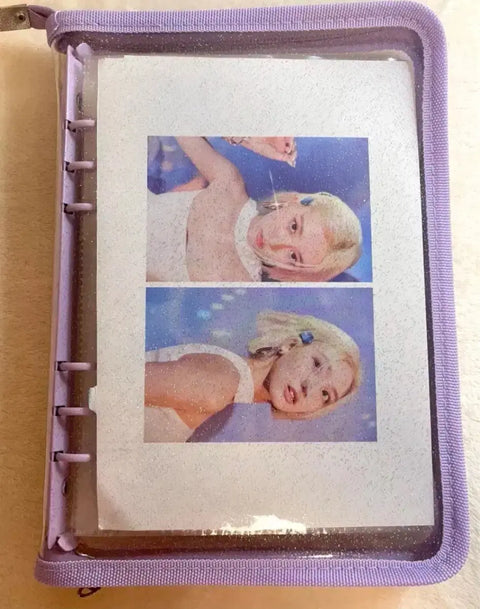 From Able Lilac Zipper Binder