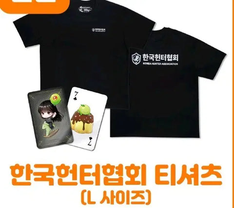 Lee Chak-heon Korea Hunter Association T-shirt L + Sunwoo Yeon Lemming Photocard