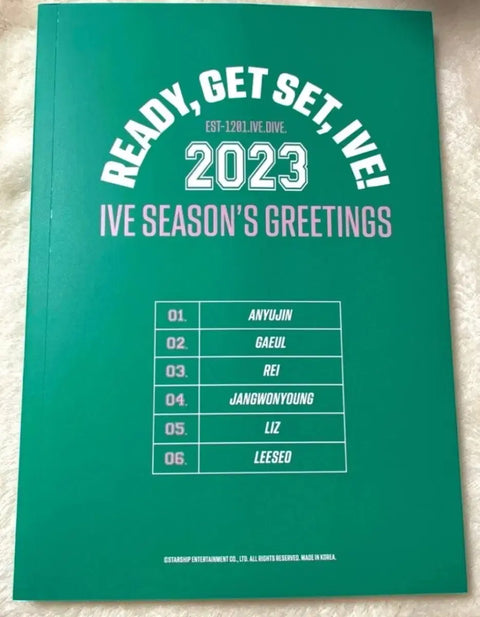 IVE 2023 Season's Greetings Diary