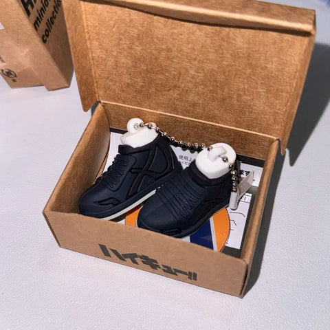 Selling Haikyuu miniature shoe keychains.