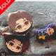 Blue Lock Yukimiya Kenyu Hairpin Keychain Bundle