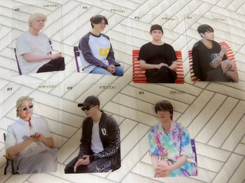 BTS In the Soop transparent photocard lot