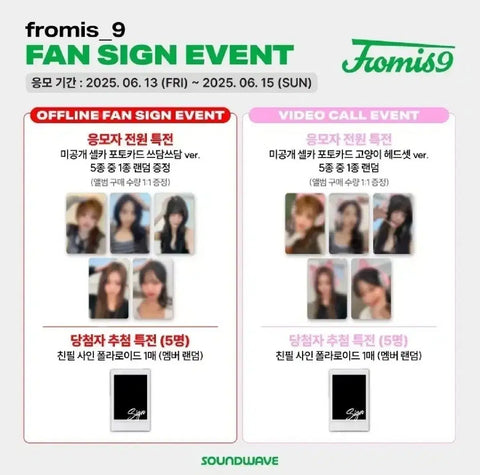fromis_9 Park Ji-won Soundwave Photocard
