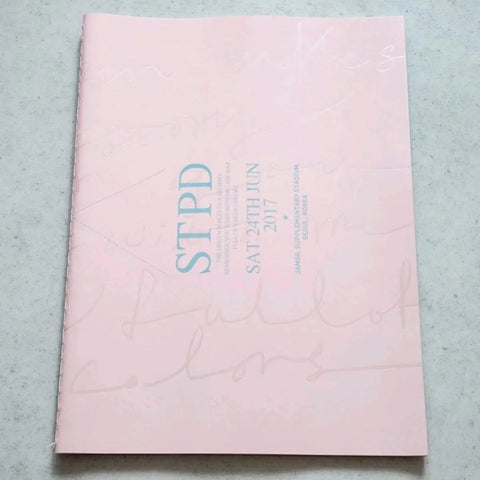 Park Hyo Shin 2017 STPD Booklet