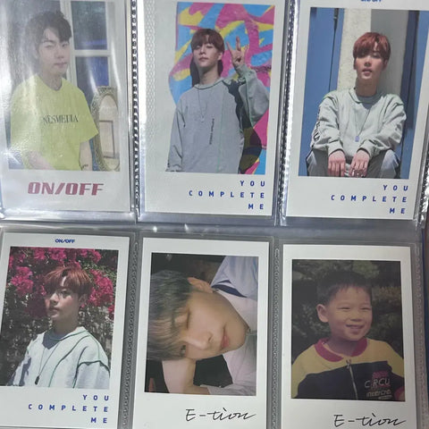 ONF E-Tion Polaroid Photocard