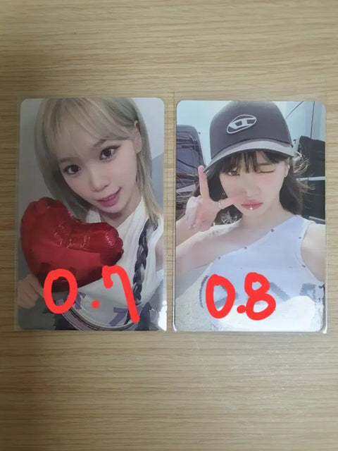 Le Sserafim Chaewon photocard bundle sale.