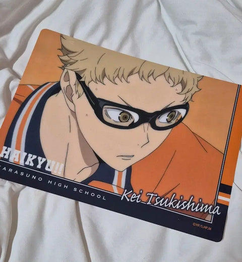 Haikyuu Tsukishima Kei Clear Poster