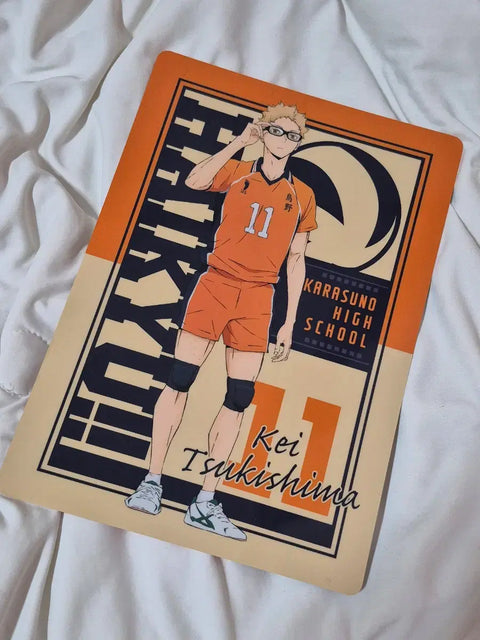 Haikyuu Tsukishima Kei Clear Poster