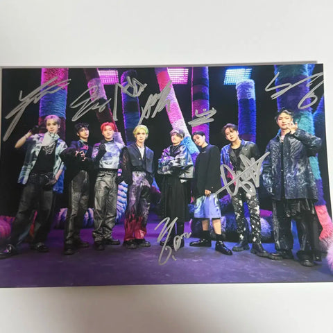 ATEEZ Danchih signed polaroid photo
