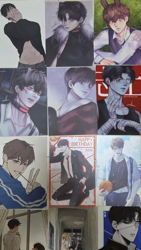 Garbage Time, Gapta, unofficial goods, print box, postcard, Bread Jun, Jeon Young-joong, Sung Joon-soo, Park Byung-chan