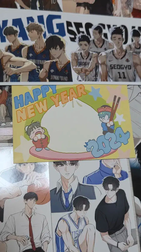 Garbage Time, Gapta, unofficial goods, print box, postcard, Bread Jun, Jeon Young-joong, Sung Joon-soo, Park Byung-chan