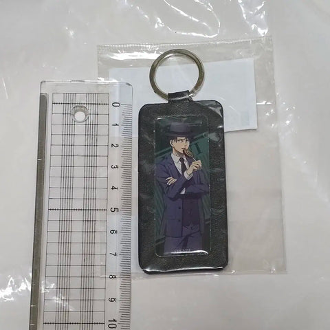 Attack on Titan Levi Leather Keychain Keyring
