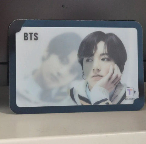 Jungkook Hologram Transportation Card