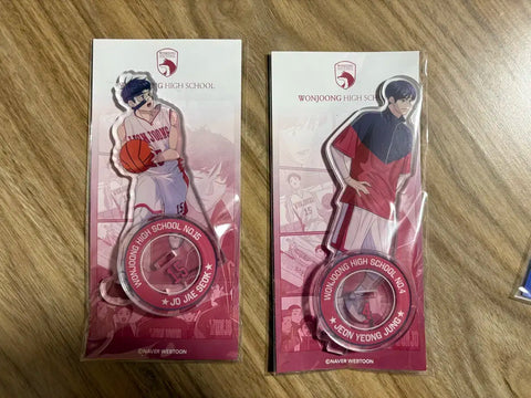 Garbage Time Acrylic Stand + 2 Stickers Bundle