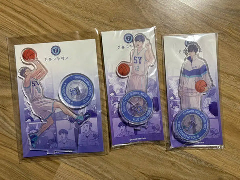 Garbage Time Acrylic Stand + 2 Stickers Bundle