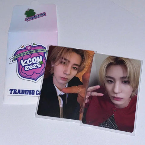 BONEDO 2025 KCON Japan Trading Card Lee Han Batch Transfer