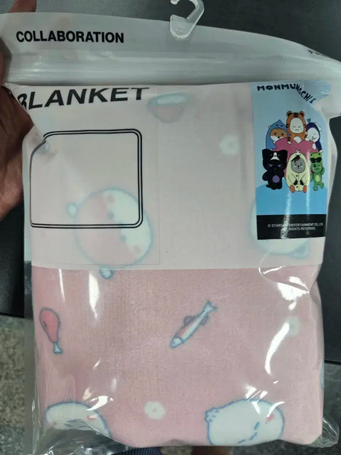 MONSTA X Mon-Mungchi Blanket Pink Unopened New Item