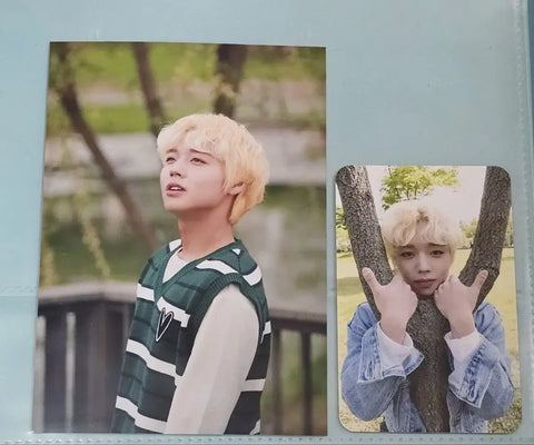 Park Jihoon Birthday Cafe Photocards + Printed Photos Set