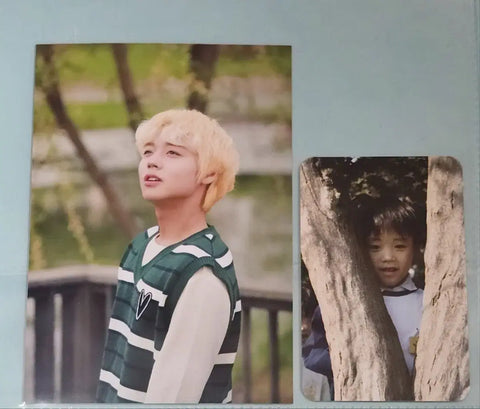 Park Jihoon Birthday Cafe Photocards + Printed Photos Set