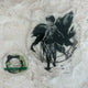 Levi Sumi-e (ink wash painting) acrylic stand for sale.