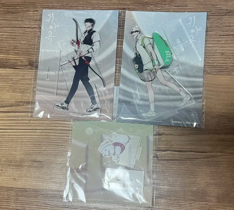 Team Resin Pop-up Guiya Gok Jae-shin Inok Geumdong Acrylic Stand Bundle