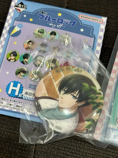 Blue Lock day off Ichiban Kuji F prize & H prize Itoshi Rin bundle for sale