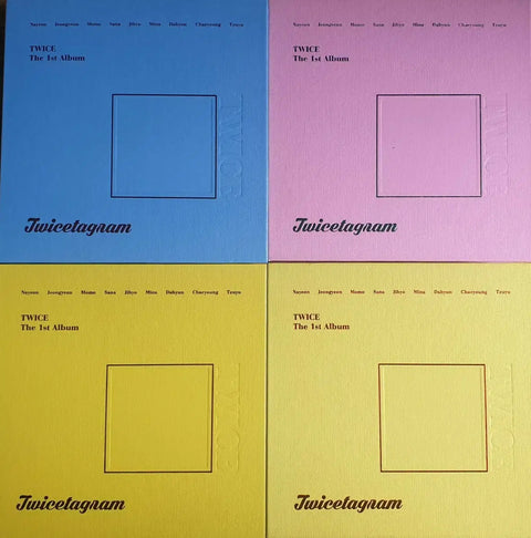 TWICE 1st Mini Album 4 Types