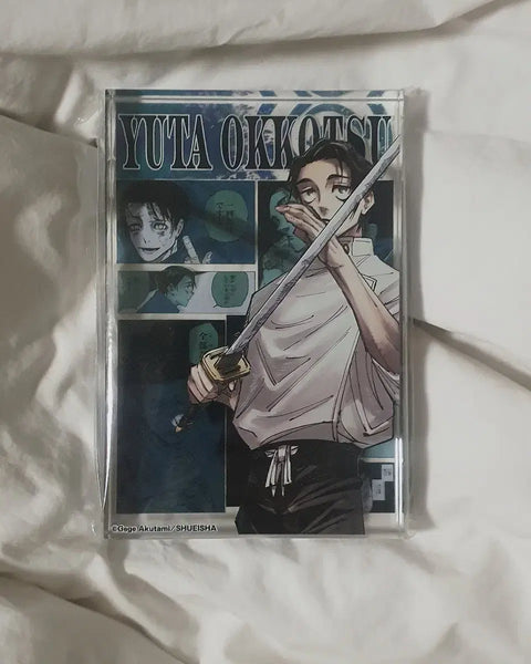 Official Jujutsu Kaisen Yuta Okkotsu Birthday Acrylic Block