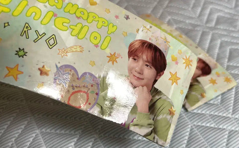 NCT Wish Mega Coffee Ryo Birthday Cup Holder