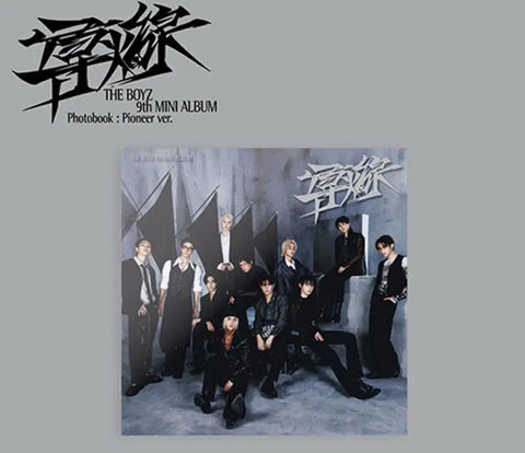 THE BOYZ Tinder Trigger Photobook Pioneer Album