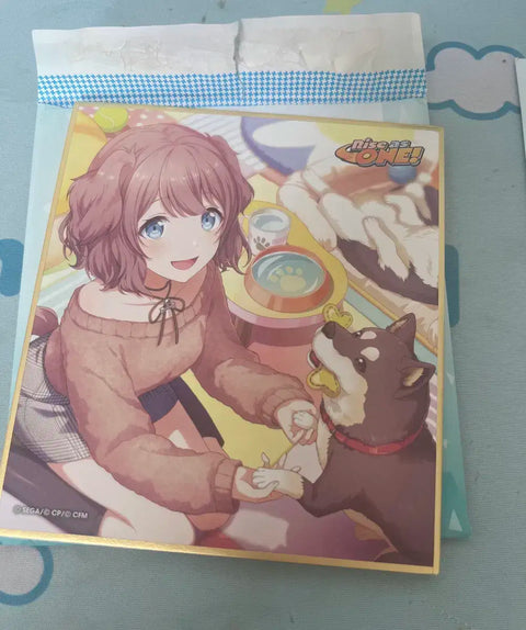 Project Sekai Honami Dog Band Shikishi