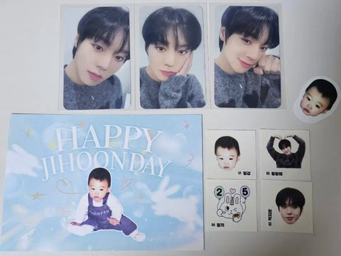 Park Jihoon birthday cafe photocard full set