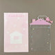 Bonekdo house-shaped photocard holder, 3 pieces total