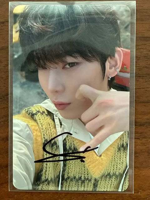 ENHYPEN Sunoo signed photocard transfer