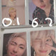 Selling official BTS photocards.