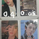 Selling official BTS photocards.