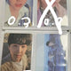 Selling official BTS photocards.