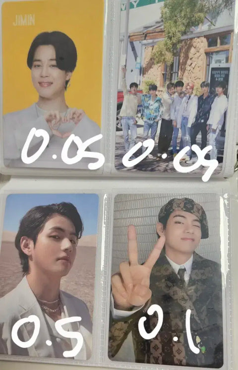 BTS official photocard
