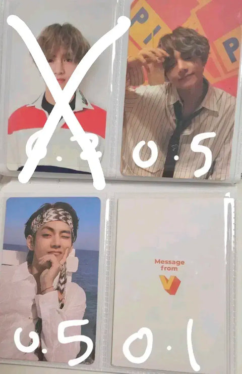 BTS official photocard