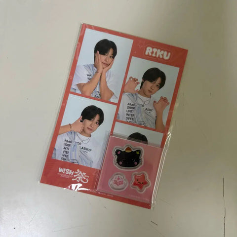NCT Wish Japanese fan meeting four-cut photo Riku unopened