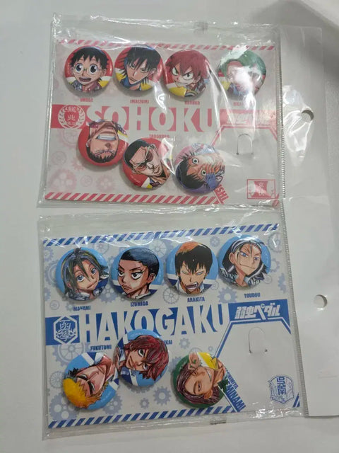 Yowamushi Pedal Sohoku/Hakogaku Badge Set