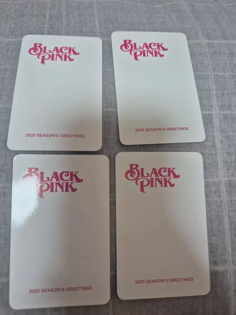 BLACKPINK 2021 Season's Greetings Ktown4u Benefit Photocard Transfer
