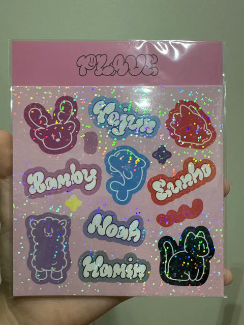 PLAVE Why Why Sticker MD Type B