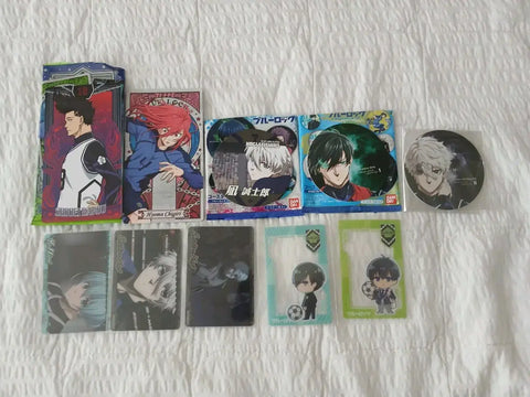 Blue Lock Merchandise Card Coaster Set